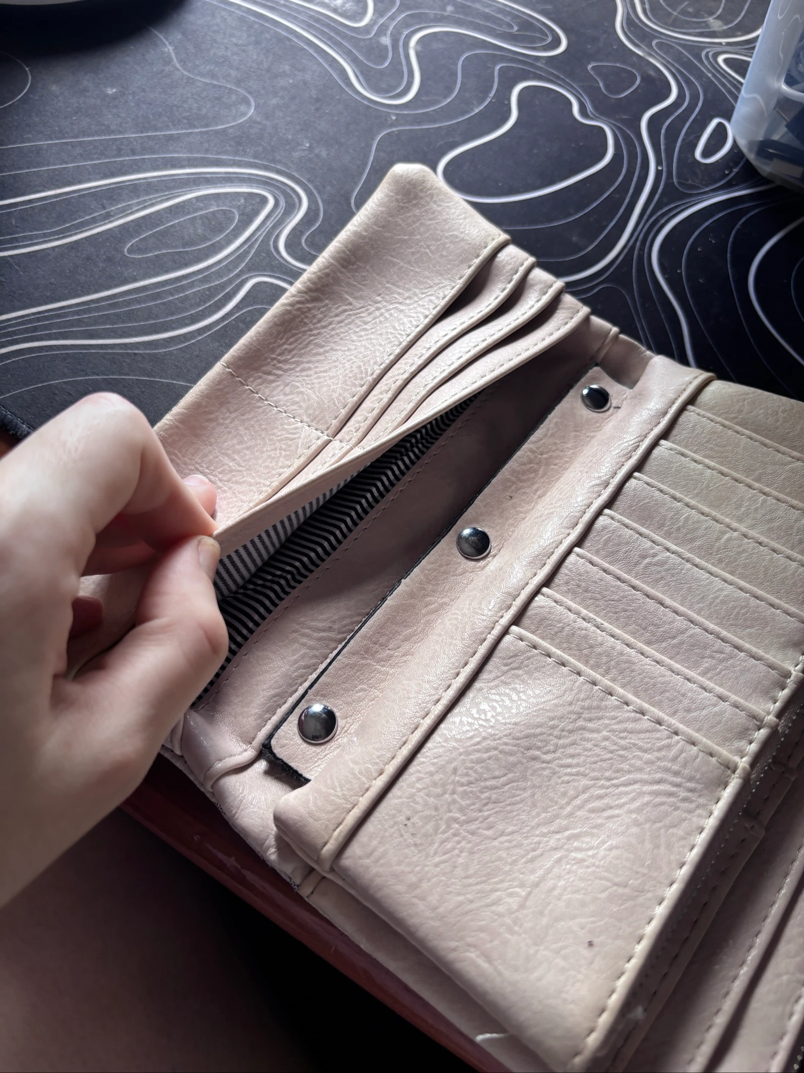 Cartera beige Maxfly – photo 8